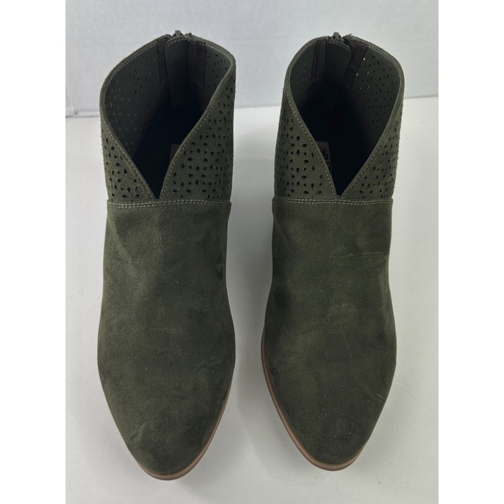 Violet & Red Kacey Suede Ankle Boots Women's 9.5 M Booties *New Balance Insoles - Picture 10 of 10